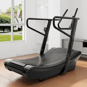 Commercial Curved Manual Treadmill