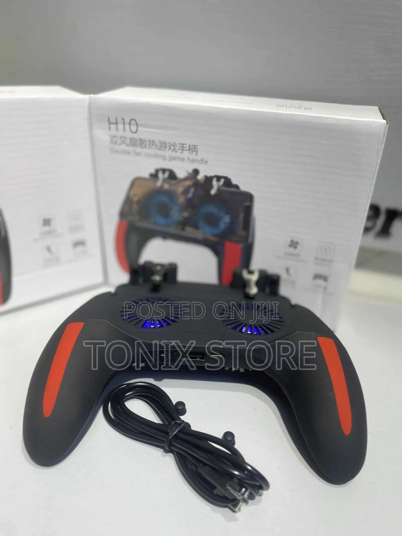 All in 1 Double Fan Cooling Game Handle