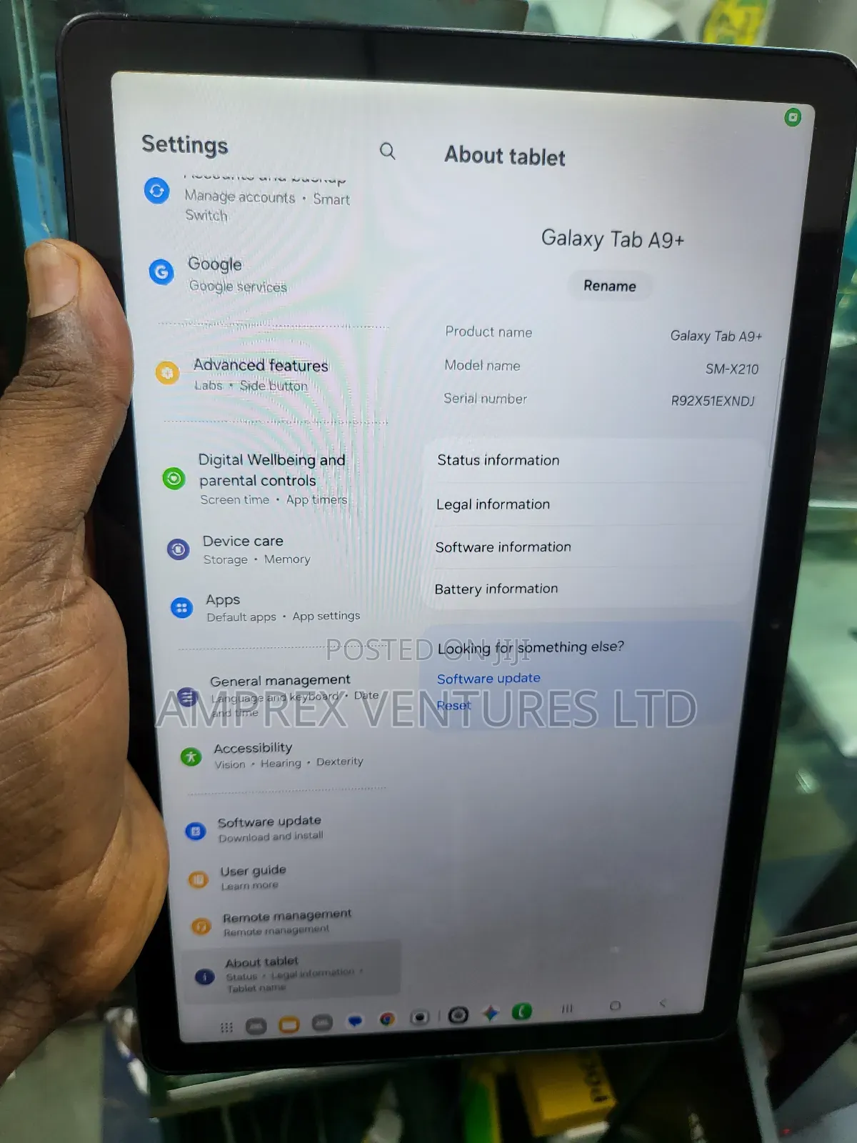 Samsung Galaxy Tab A9+ 64 GB Silver