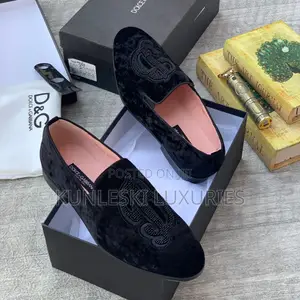 Original Dolce & Gabbana Suede Loafers Shoes In 2 Color Ways