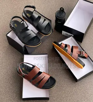 Original Jwanderson Leather Men’S Sandals