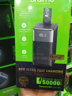 Oriamo 50000mah 85w Laptop Power Bank