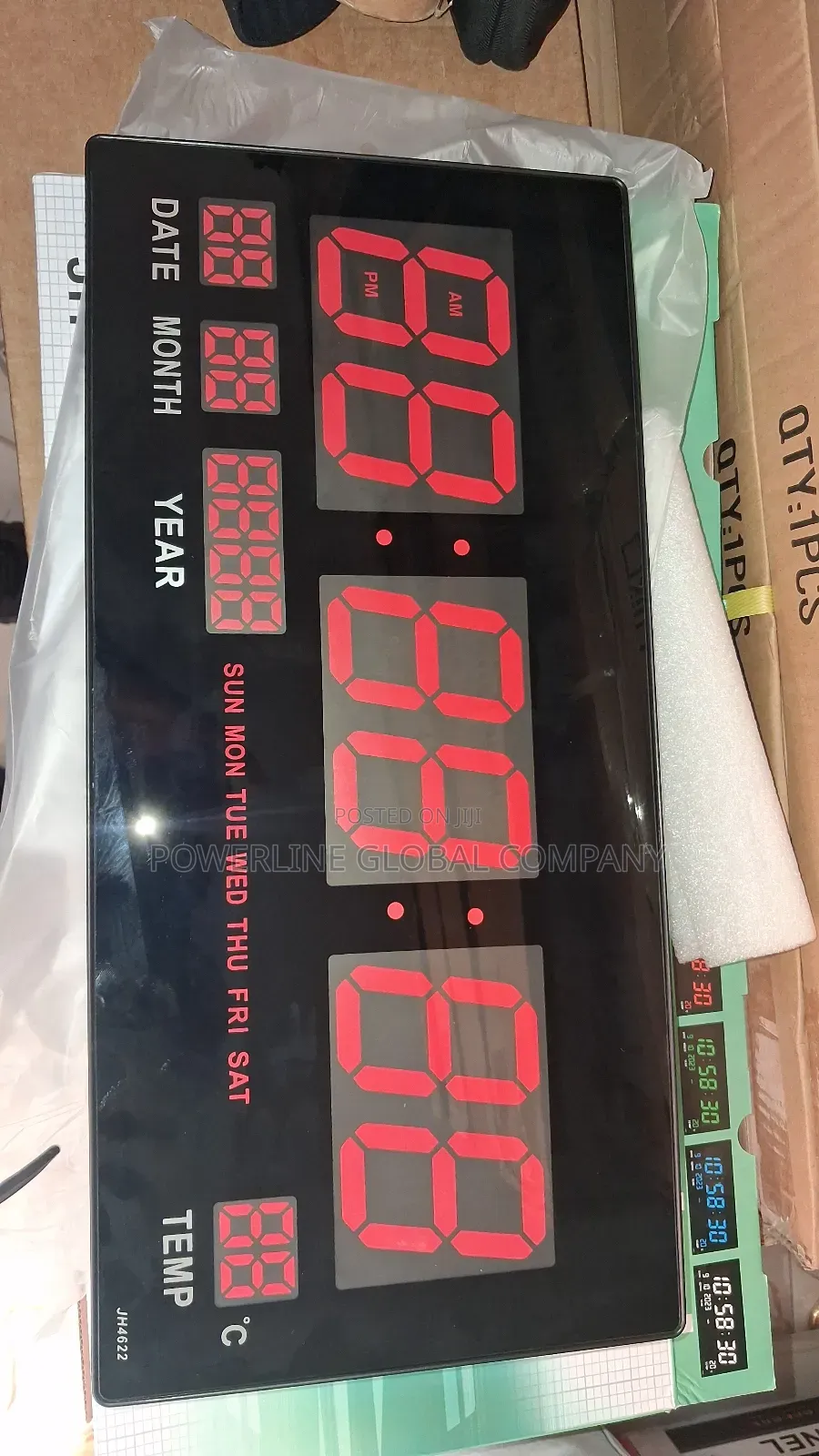 Display Digital Wall Clock for Homes/ Restaurants/ Offices / Schools