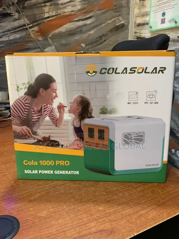 1000 Pro Colasolar Generator for sale - Solo-ugo Solar Global  Price:   300,000 on Jiji.ng [Ikeja]