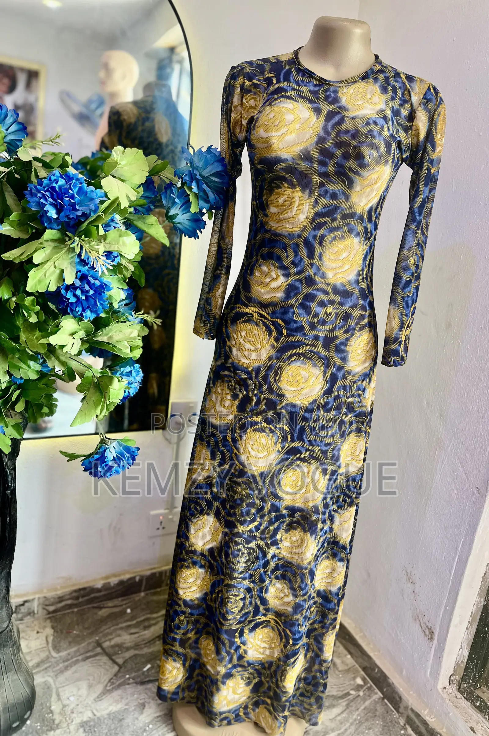 New Mesh Gown Style
