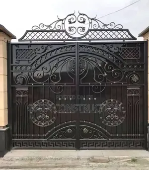 Complete Wrought Iron Gate