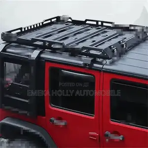 Premium Steel Overland Roof Rack Carrier for Jeep Wrangler