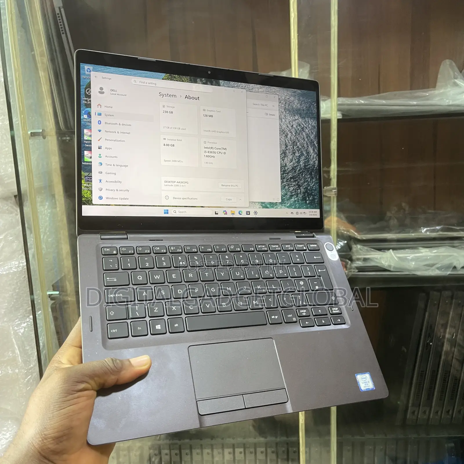 Laptop Dell Latitude 5300 8GB Intel Core i5 SSD 256GB