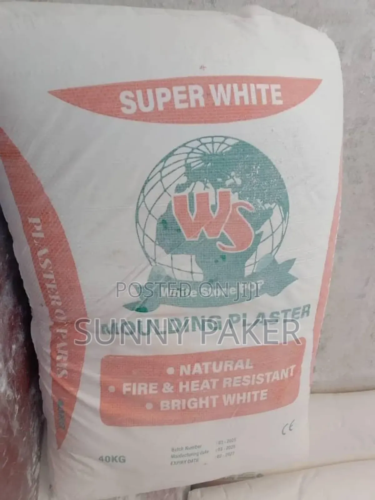 White Stone Plaster of Paris