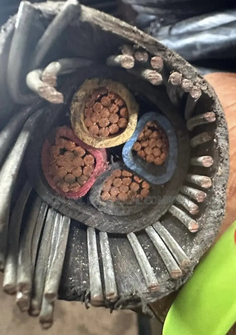 35mmx4core High Quality Copper Armored Cable