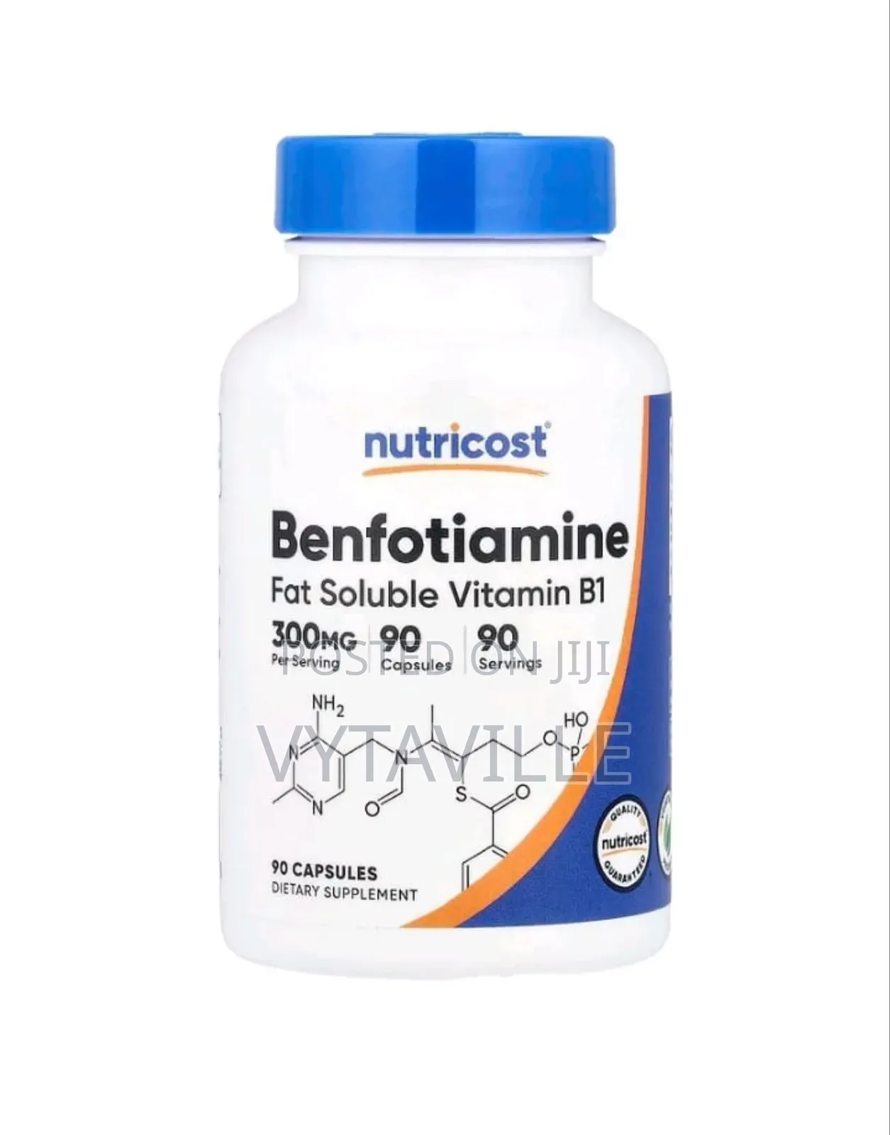 Nutricost Benfotiamine 300mg Capsules X 90