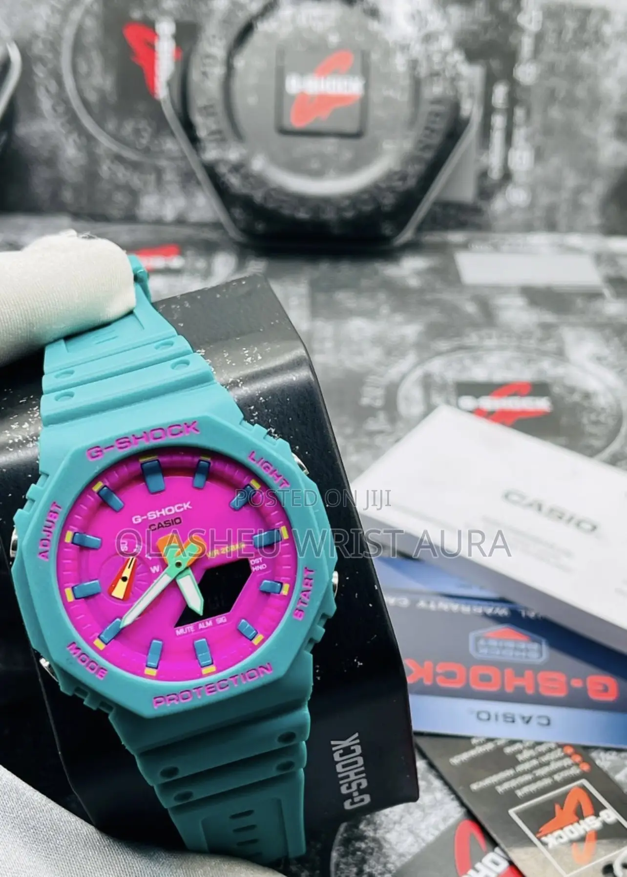 Casio G-Shock Ga-2100 (Nicknamed “Casioak”)
