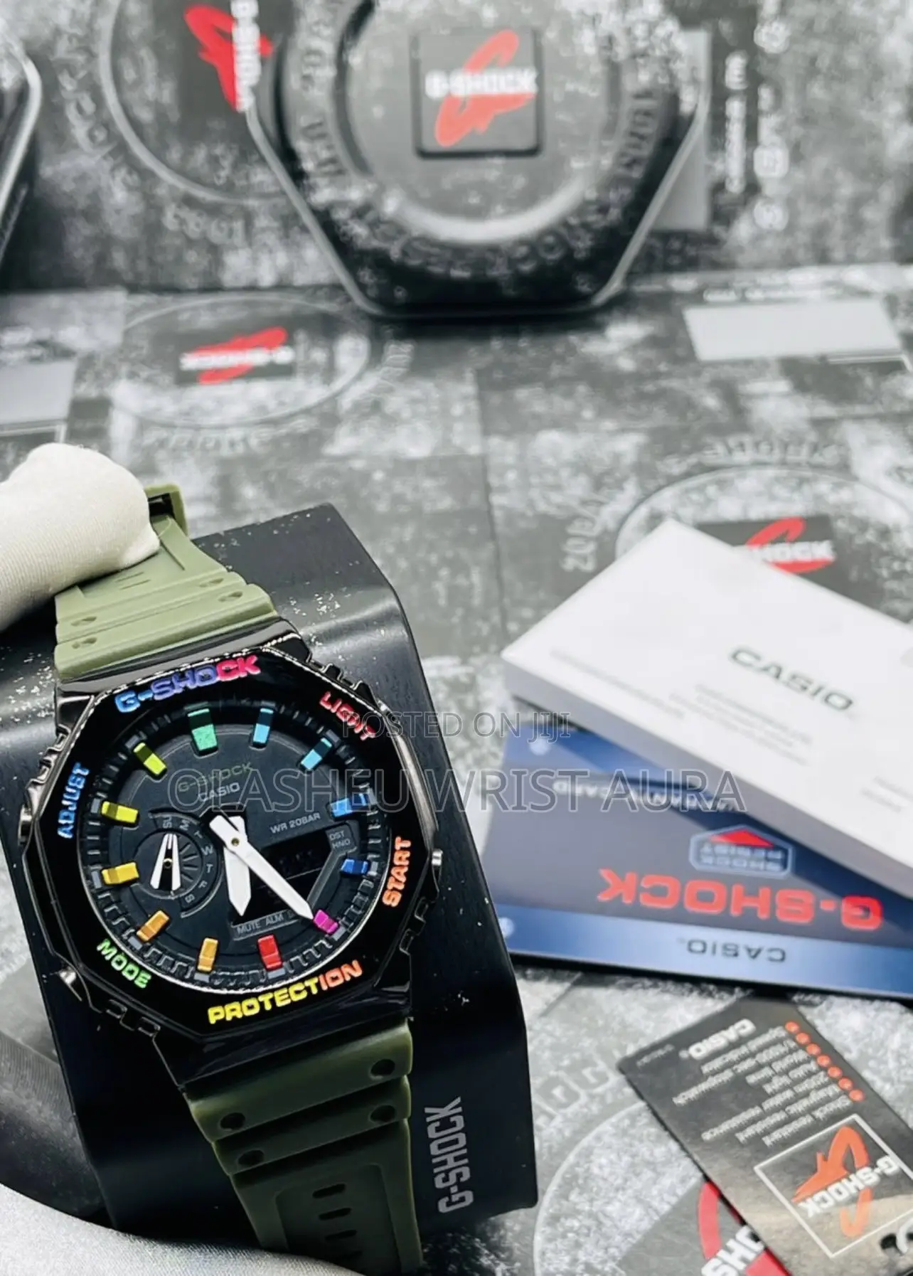 Casio G-Shock Ga-2100 (Nicknamed “Casioak”)