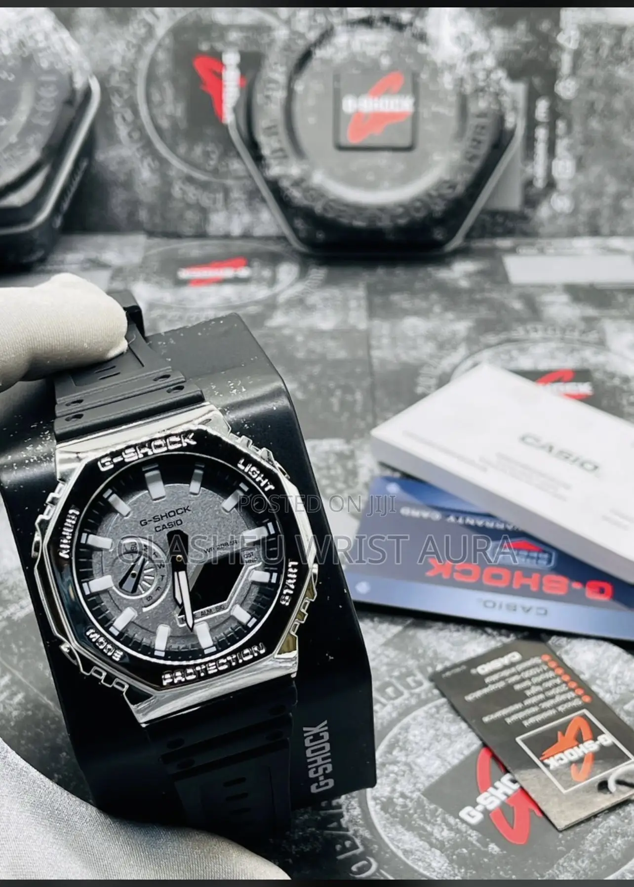 Casio G-Shock Ga-2100 (Nicknamed “Casioak”)