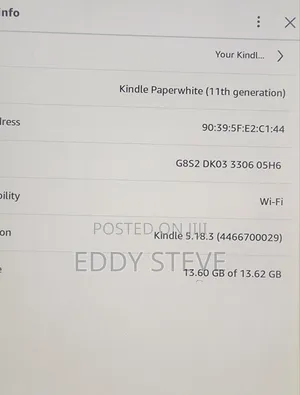 Amazon Kindle Paperwhite 16 GB Black