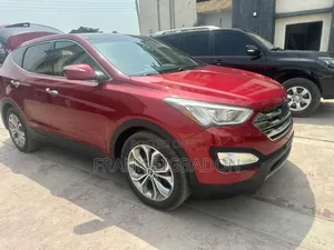 Hyundai Santa Fe Limited 4dr SUV (3.3L 6cyl 6A) 2014 Red