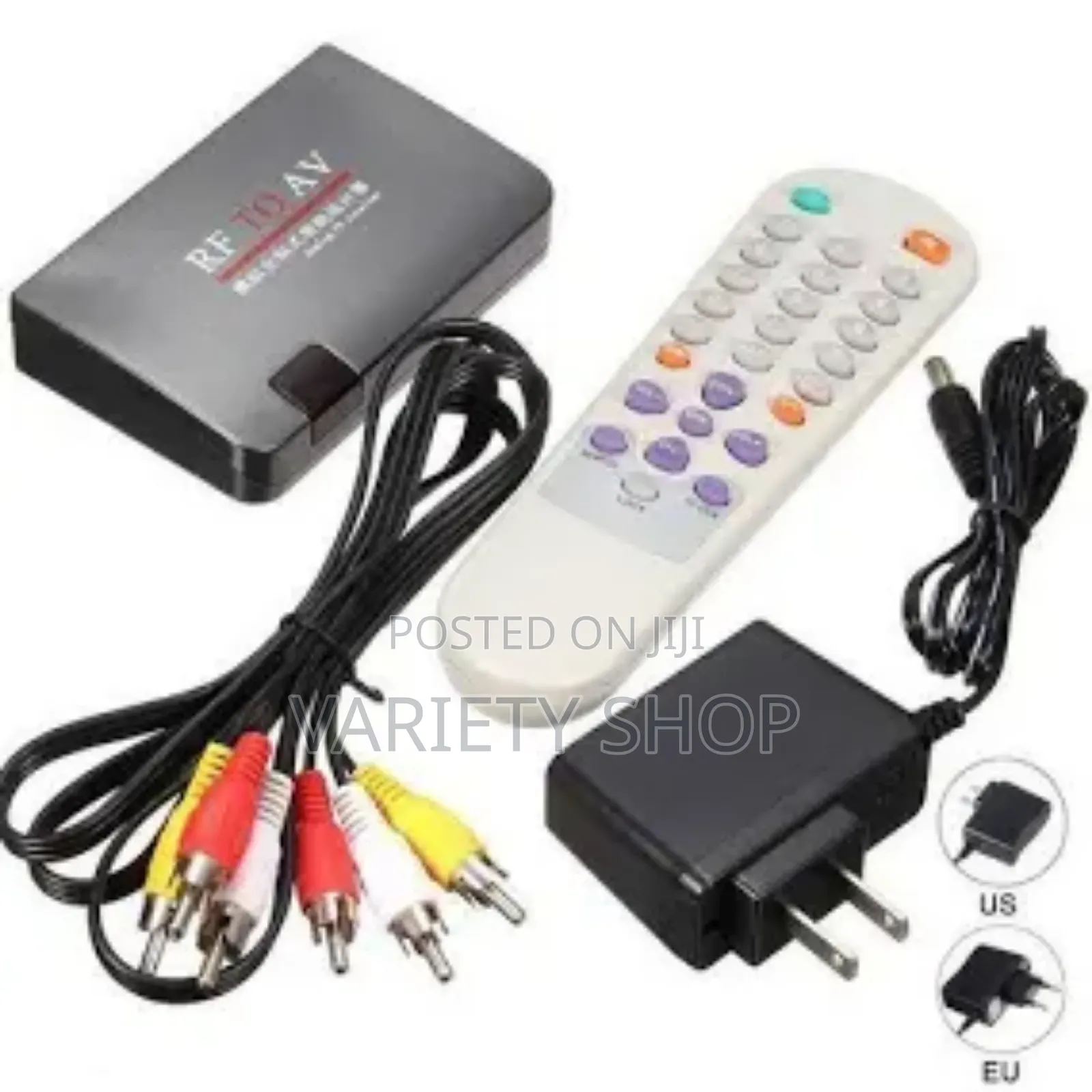 Rf to Av Receiver Analog Cable Tv Receiver Vedio Converter Station
