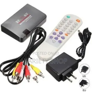 Rf to Av Receiver Analog Cable Tv Receiver Vedio Converter Station