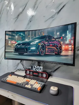 Samsung 34 Inches Curve Monitor 3440x1440 100hz 21:9 Ratio With USB-C