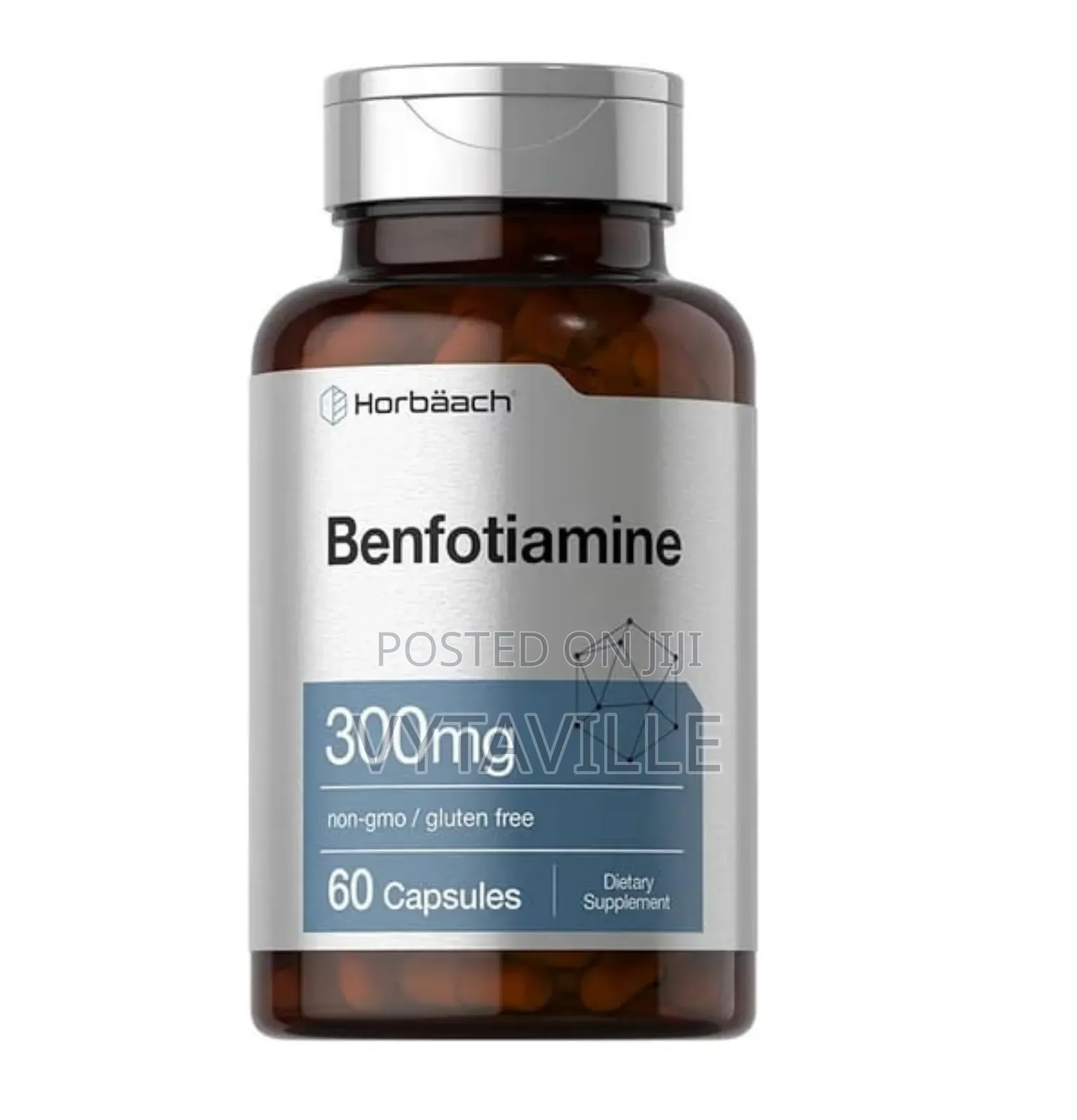 Horbaach Benfotiamine 300mg Capsules X 60