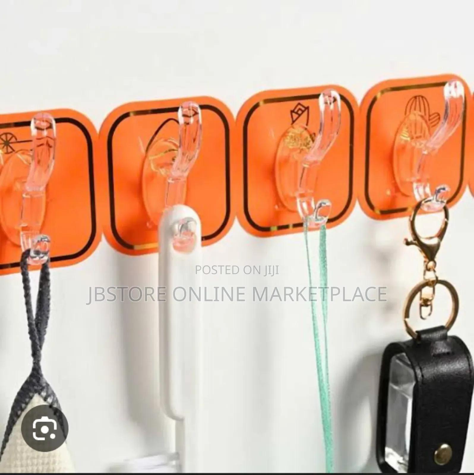 6-in-1 Self-Adhesiv Wall Hook Designed 4 Organization Without Drilling