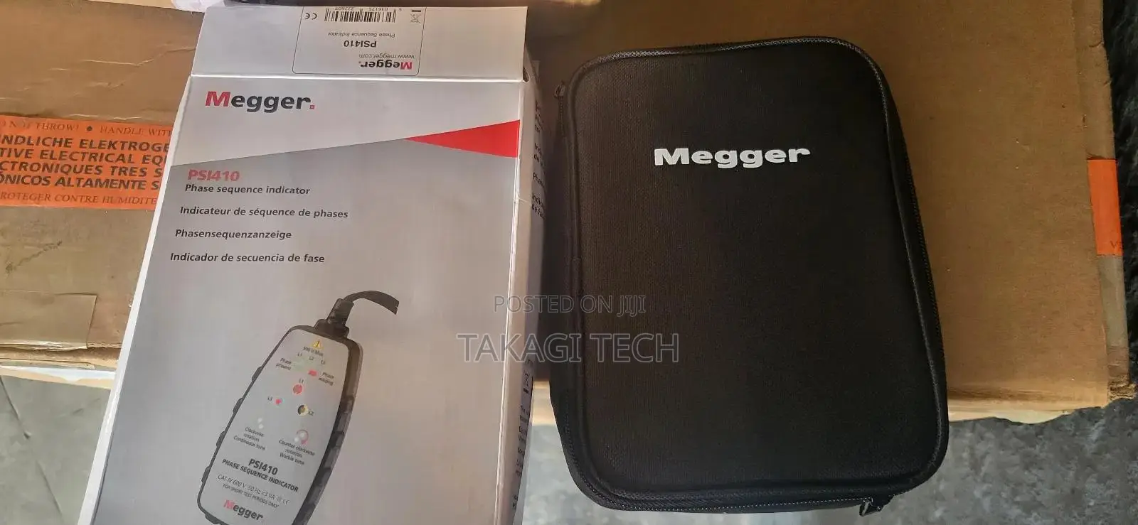 Megger Psi410 Phase Sequence Indicator