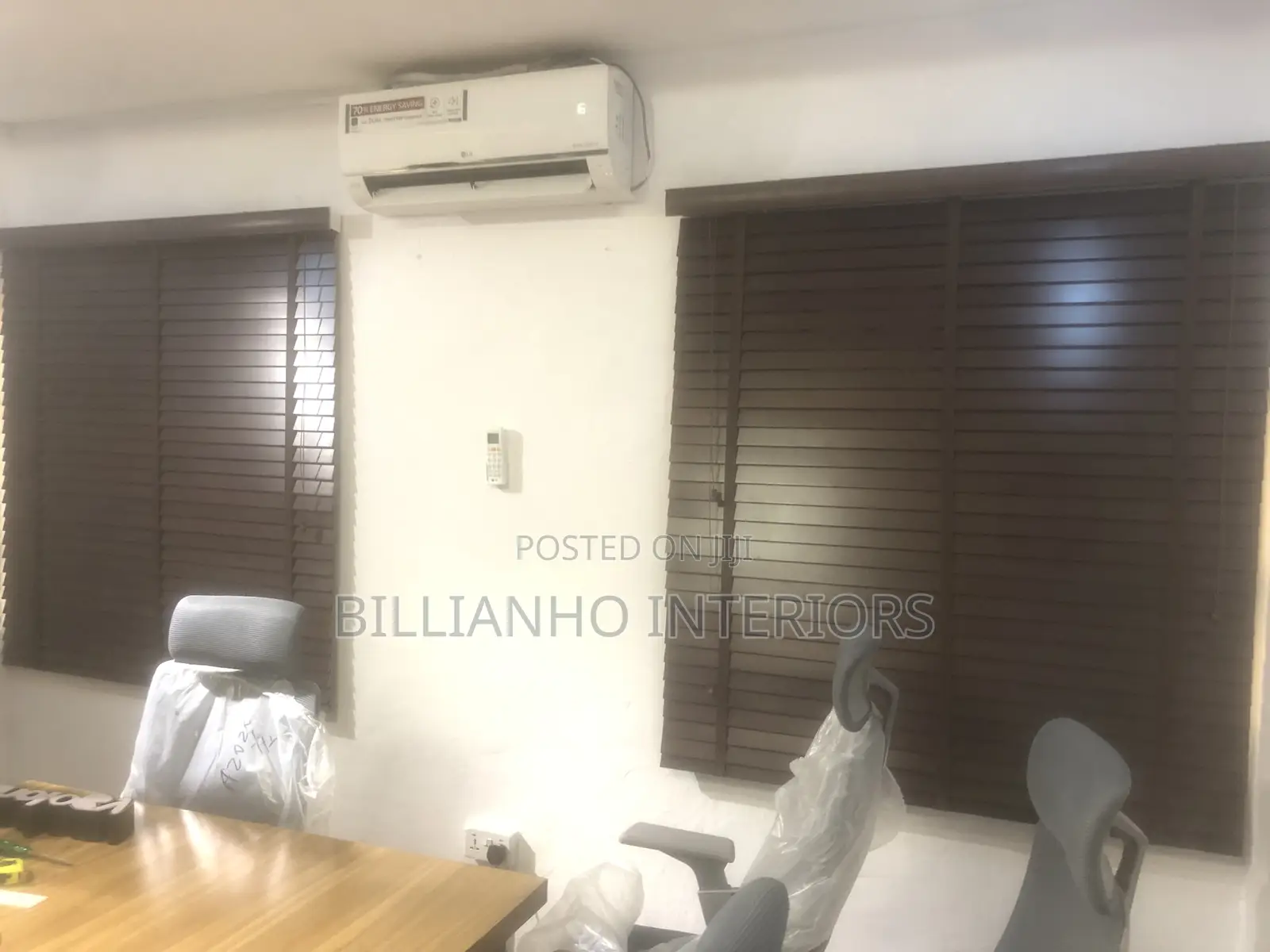 Mahogany Wooden Blinds