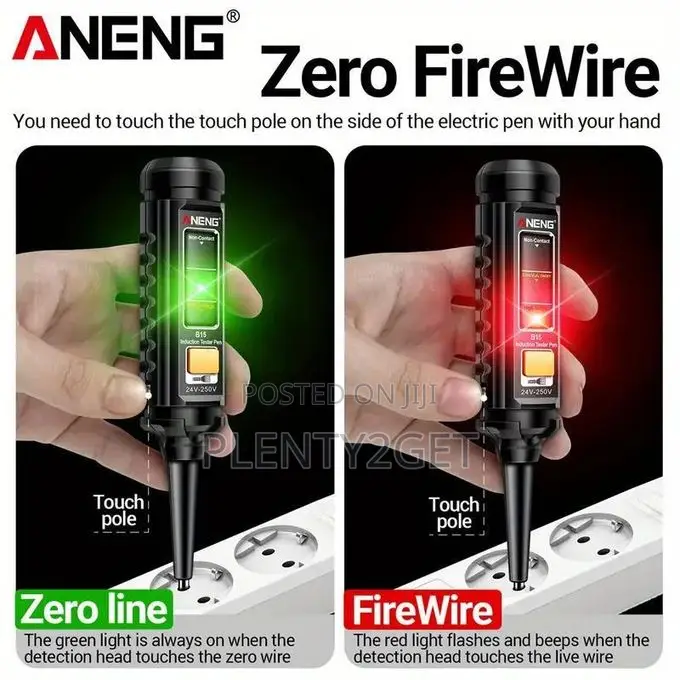 Aneng B15 Dc Detection Tester One-Word Screwdriver Indicator Light Met