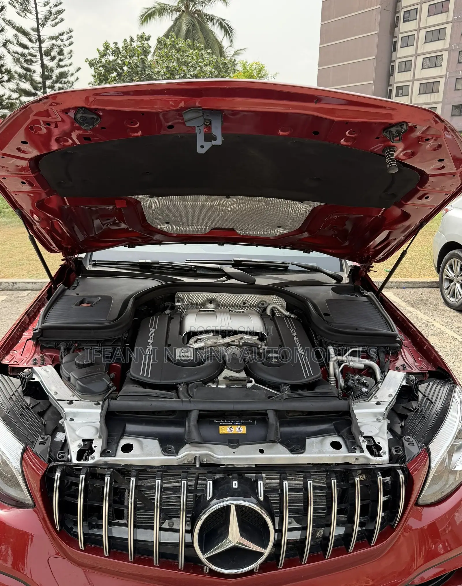 Mercedes-Benz GLC-Class 2019 Red