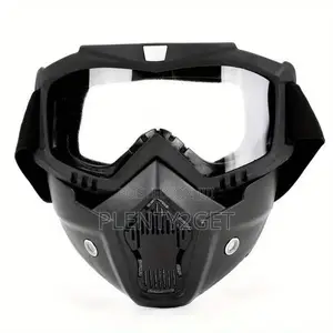 Anti-Fog Archery Sports Face Shield - Detachable and Adjustable Design