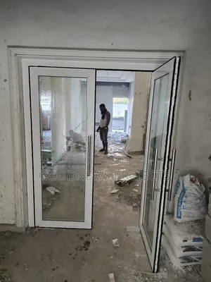 Aluminium Double Swing Door