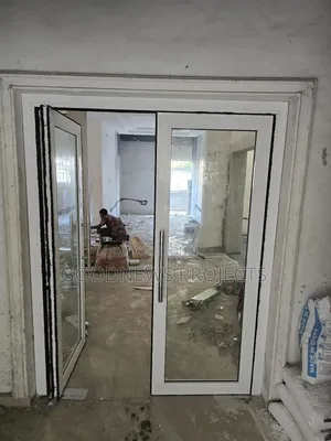 Aluminium Double Swing Door