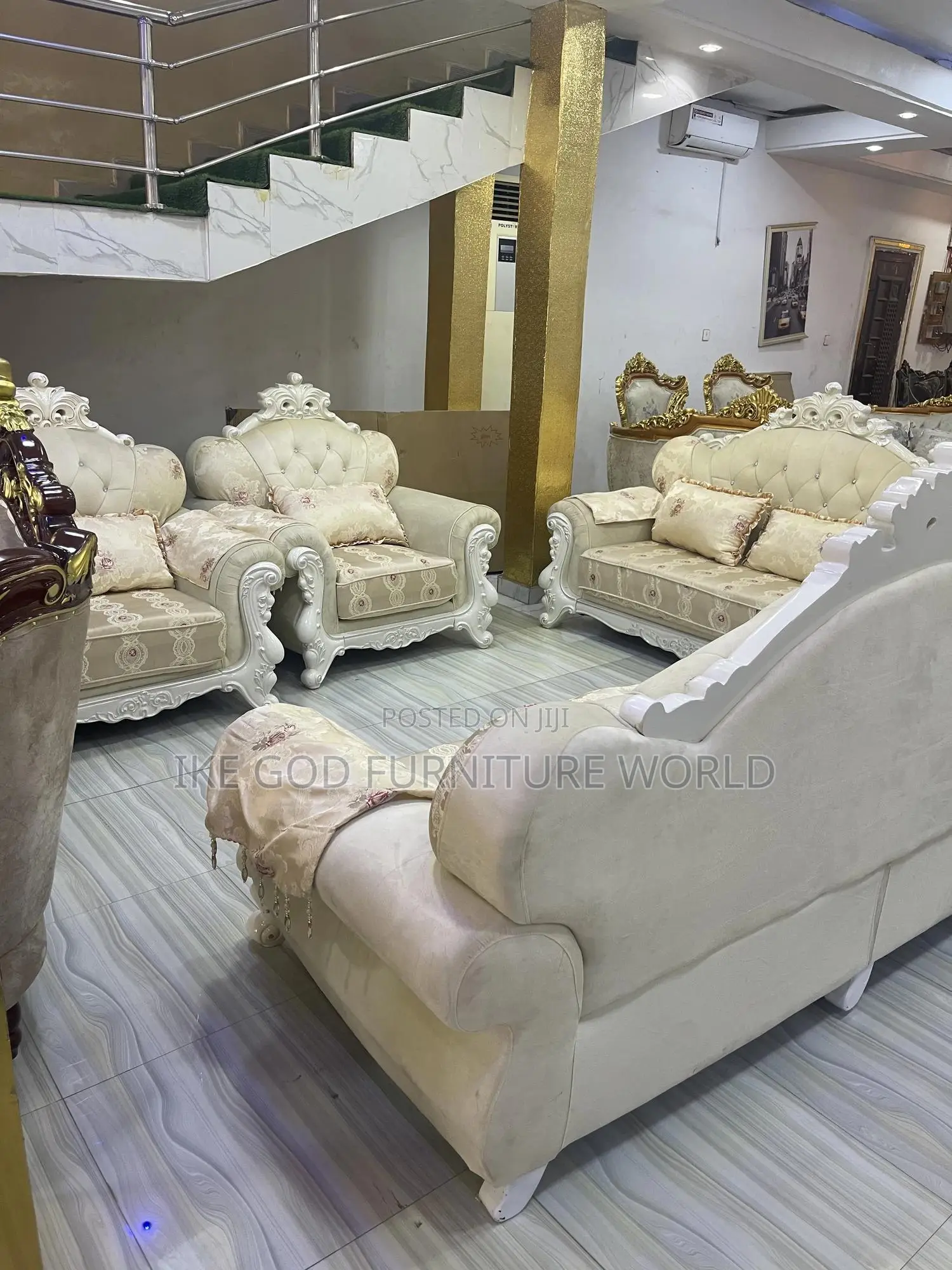 7seater Imported Royal Fabric Sofa Chair