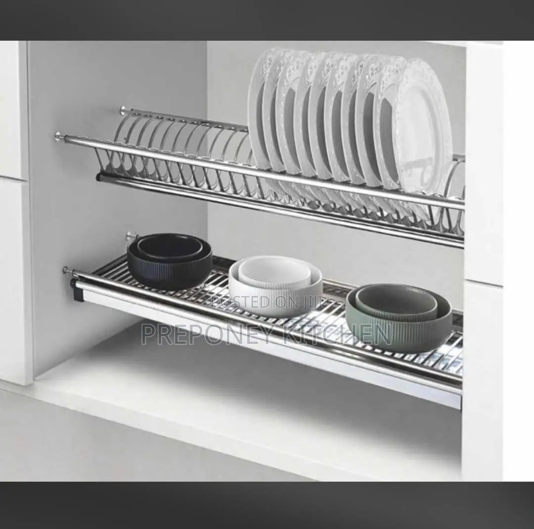 Cabinet Plates Rack