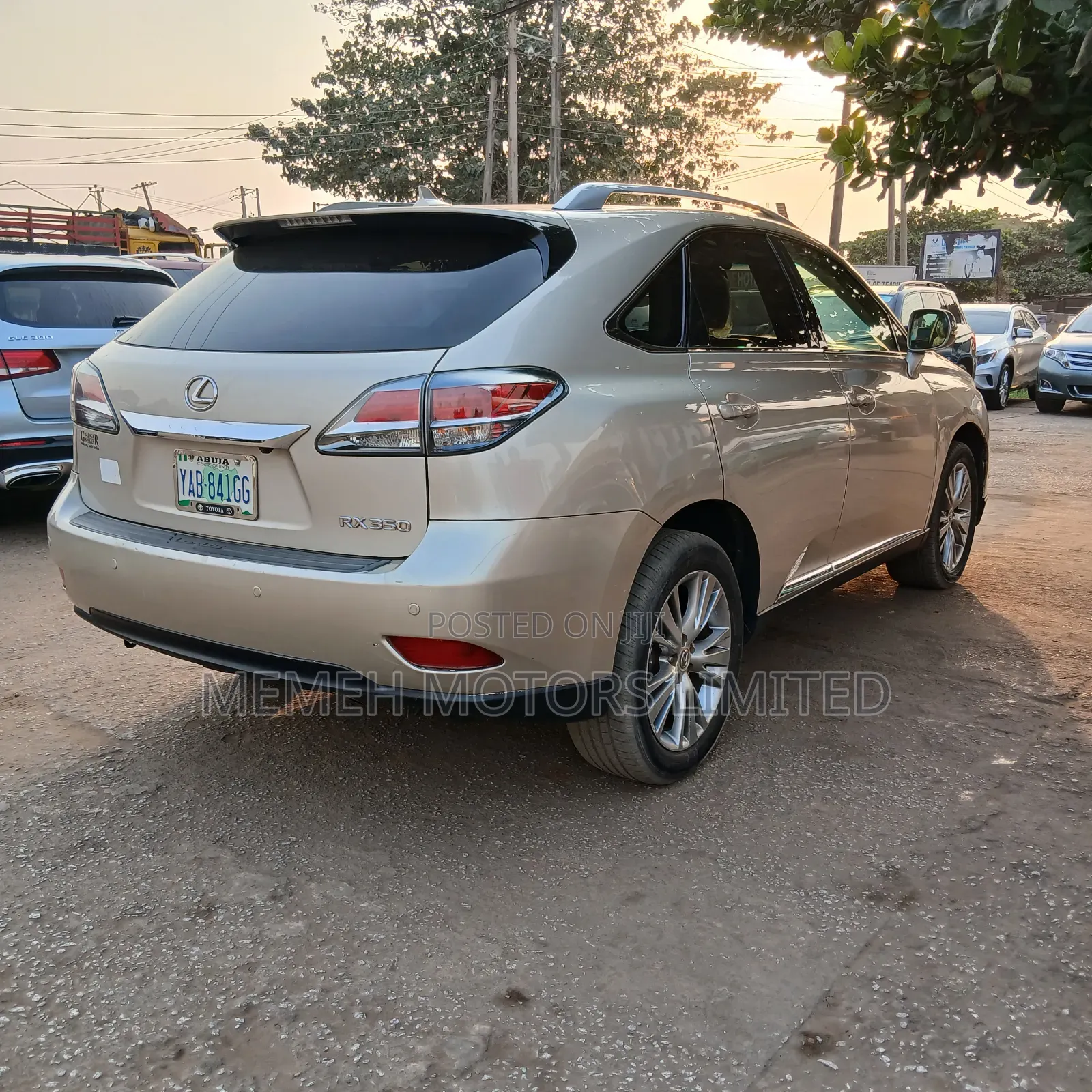 Lexus RX 350 2013 Gold