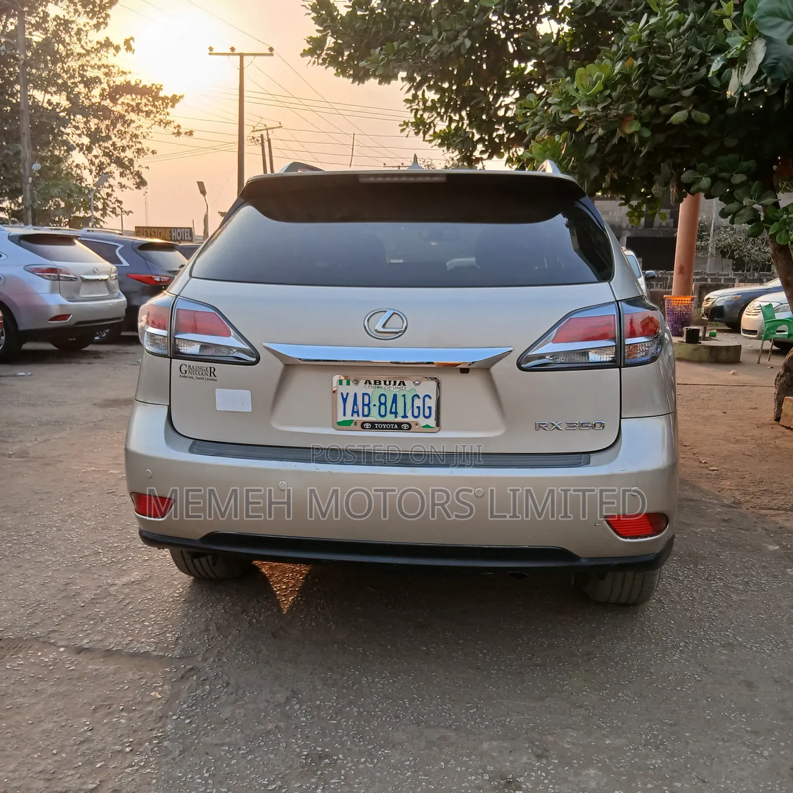 Lexus RX 350 2013 Gold