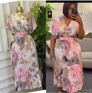 Beautiful Printed Gown