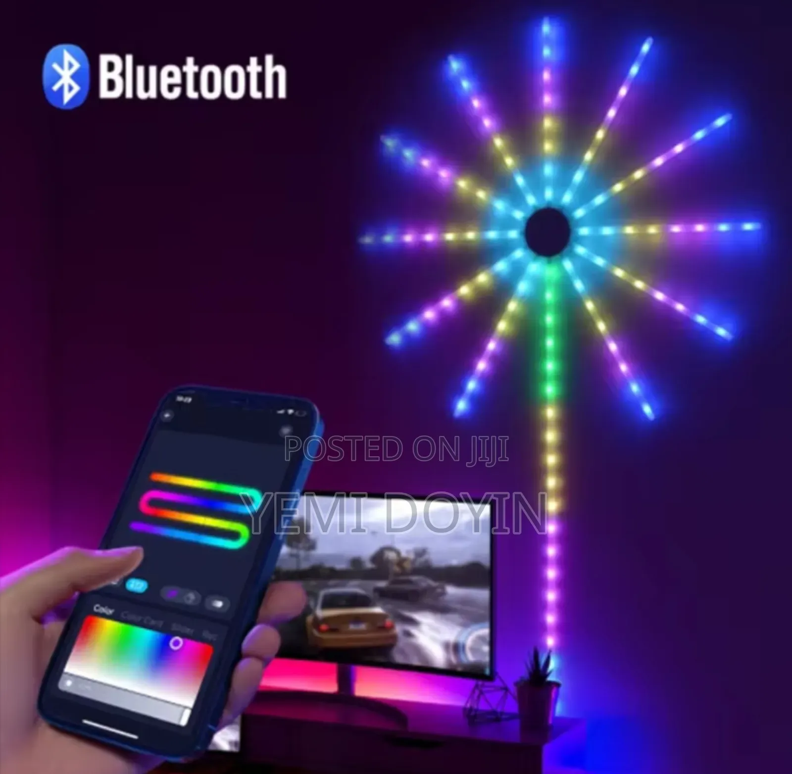 Bluetooth Smart 180-Led Firework Lights (Dream Color Rgbic)