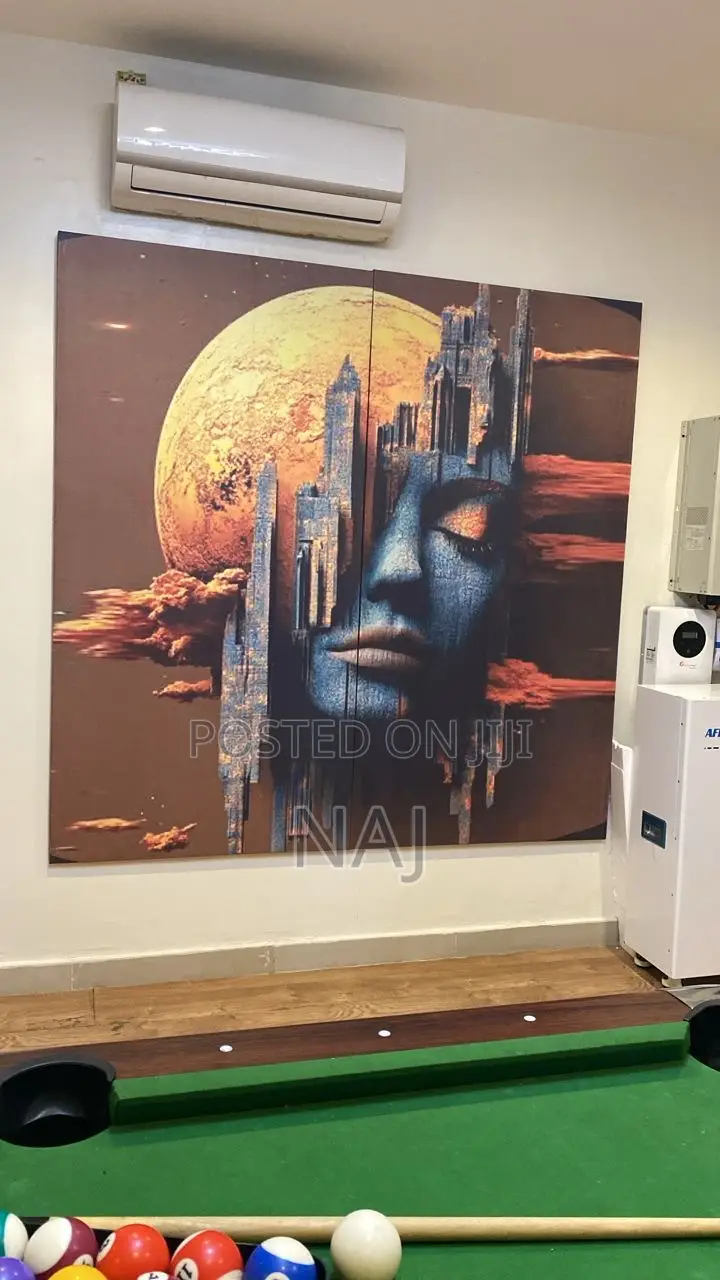 Two in 1 Artistic Canvas Print