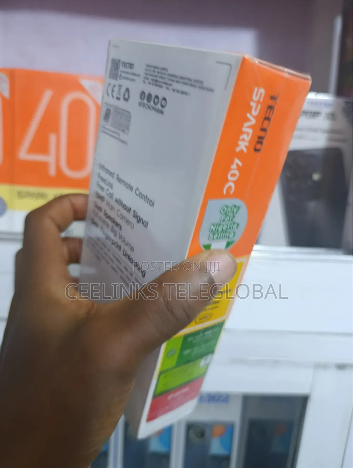 New Tecno Spark 40 128 GB Blue