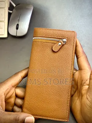 Premium Textured Long Wallet - Sleek Organization for the Modern Man