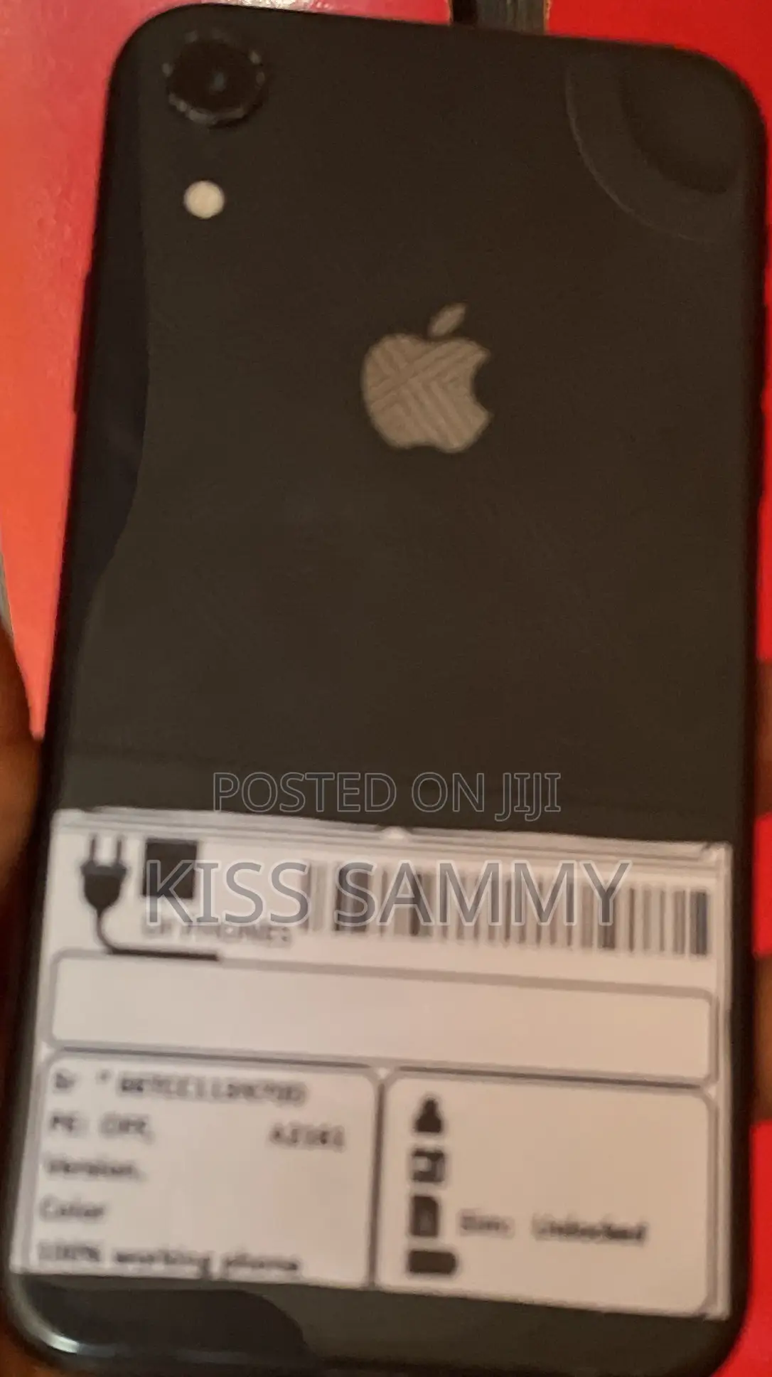 Apple iPhone XR 64 GB Black
