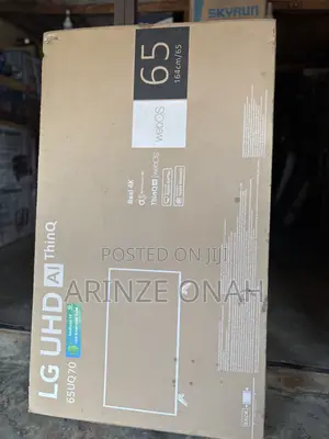 New Lg 65 Inches Smart Tv