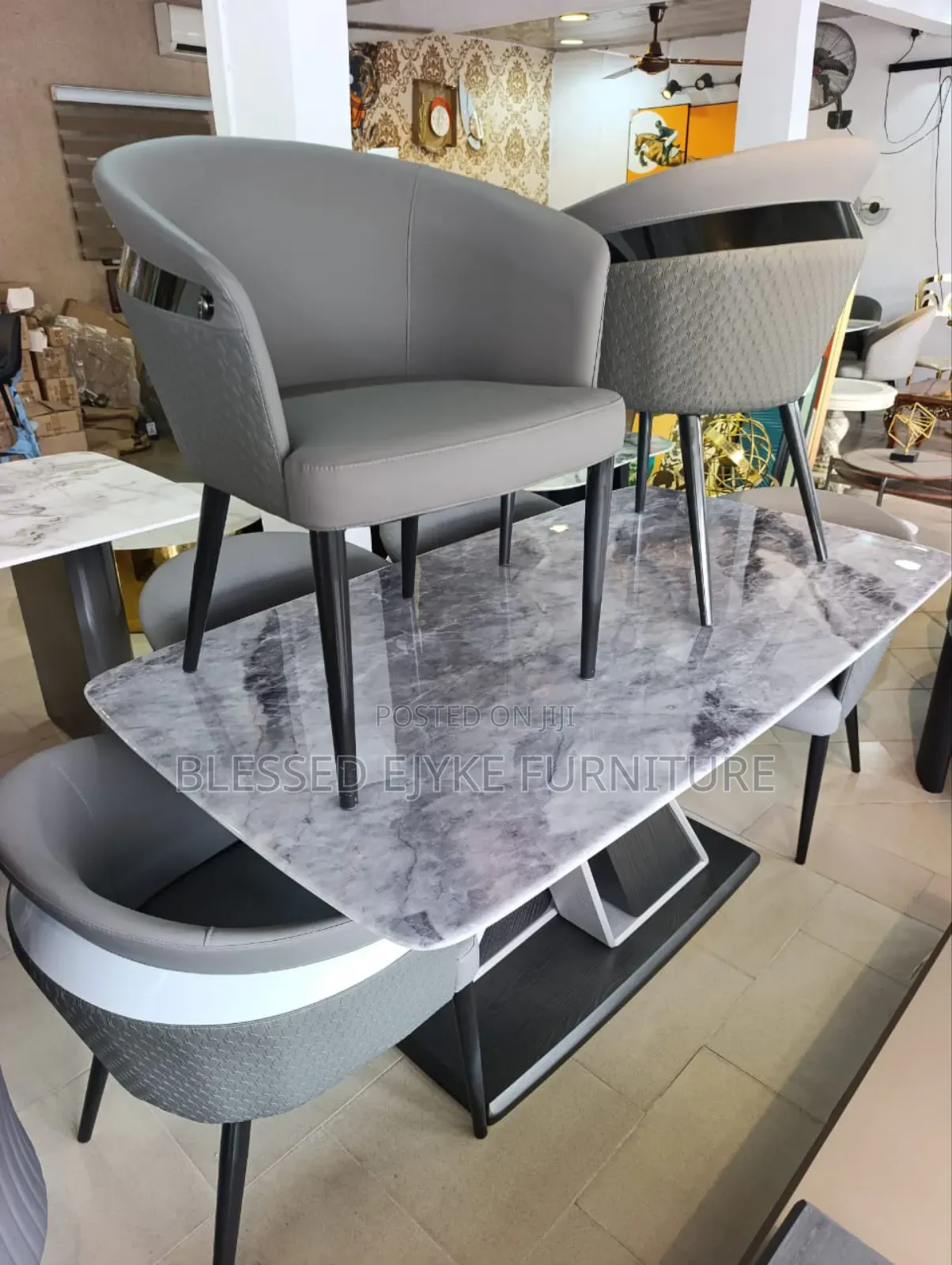 Luxury Dining Table With 6 Chairs