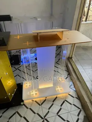 Stunning Design Pulpit Usa – Elegant, Modern Acrylic With Led Lighting