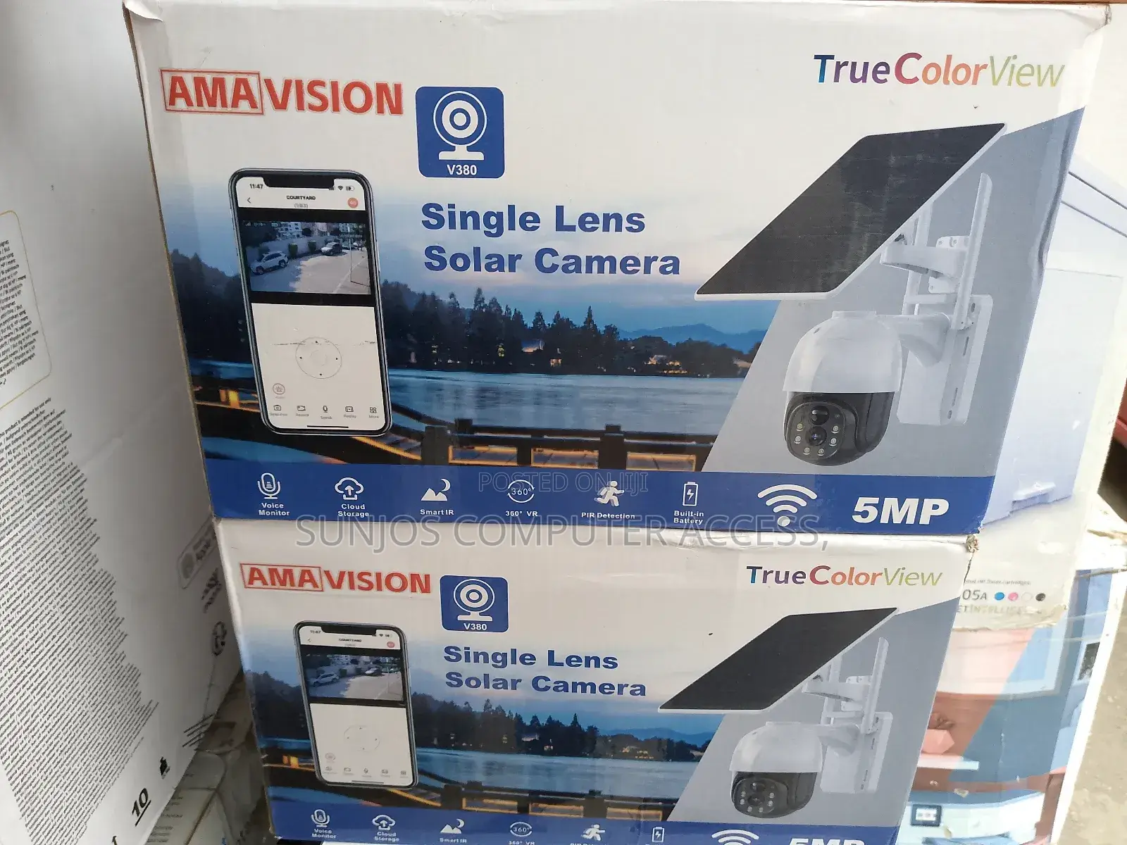 Ama) Vision Single Lens Solar Camara