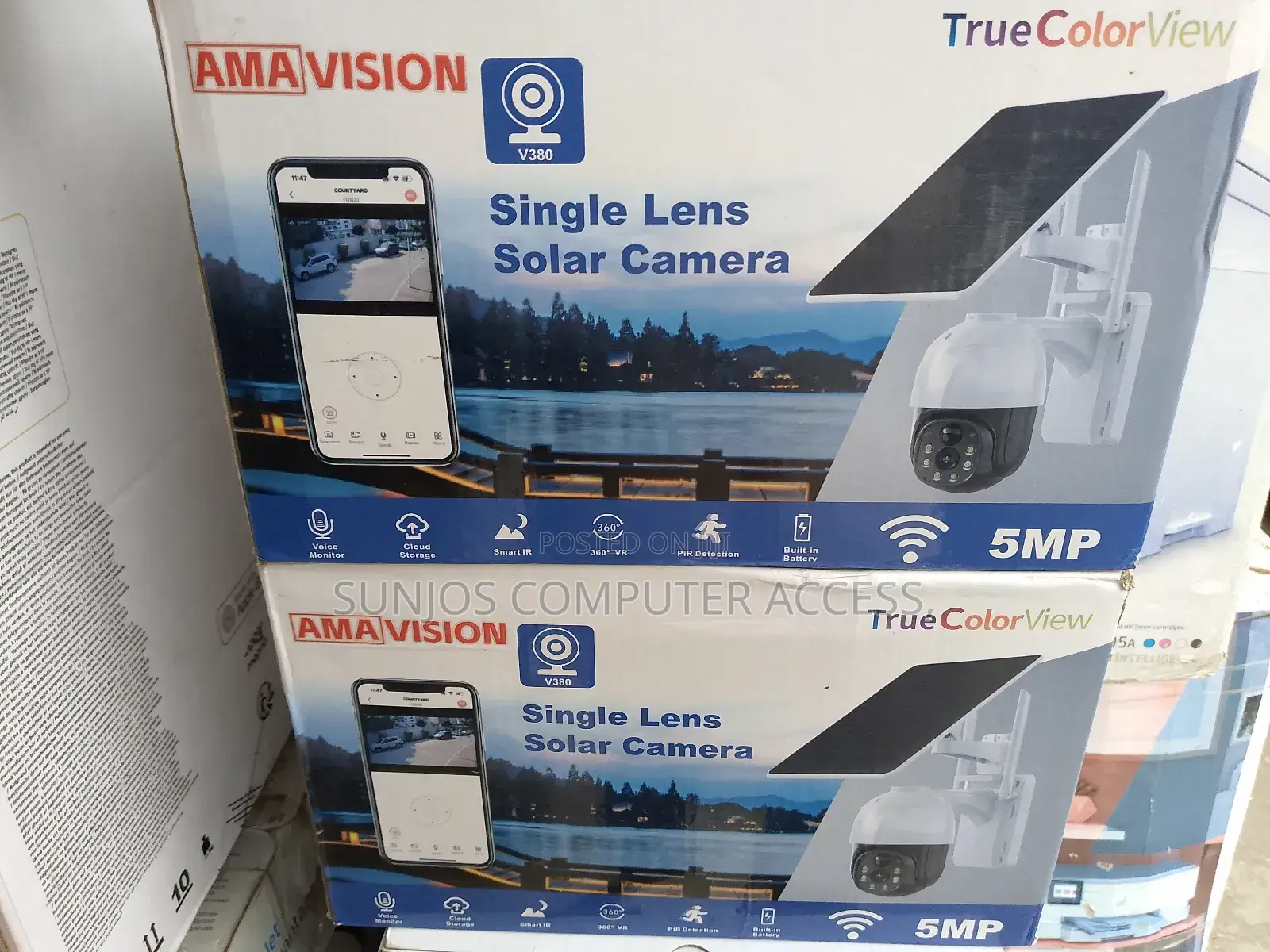 Ama) Vision Single Lens Solar Camara