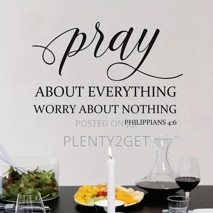 Classic Removable PVC Wall Stickers, Inspirational English Phrases