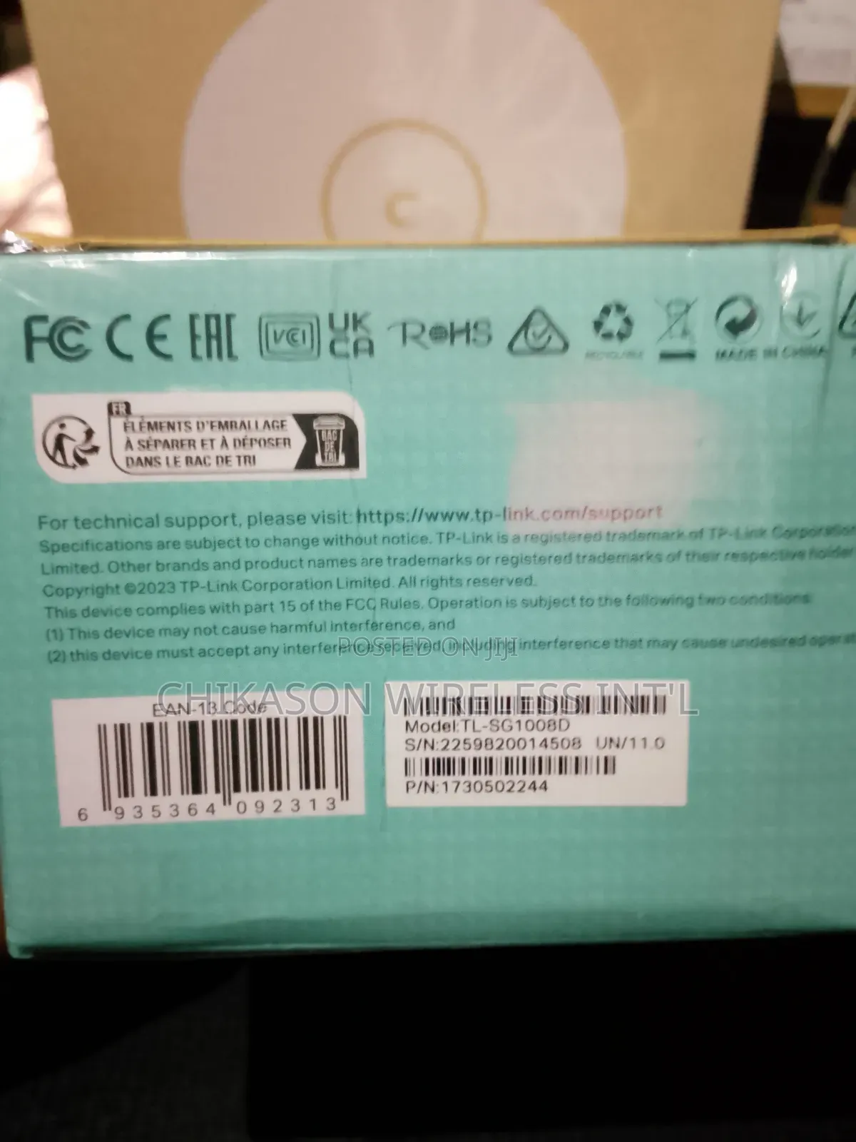 Tp-Link 8 Port Gigabit Switch