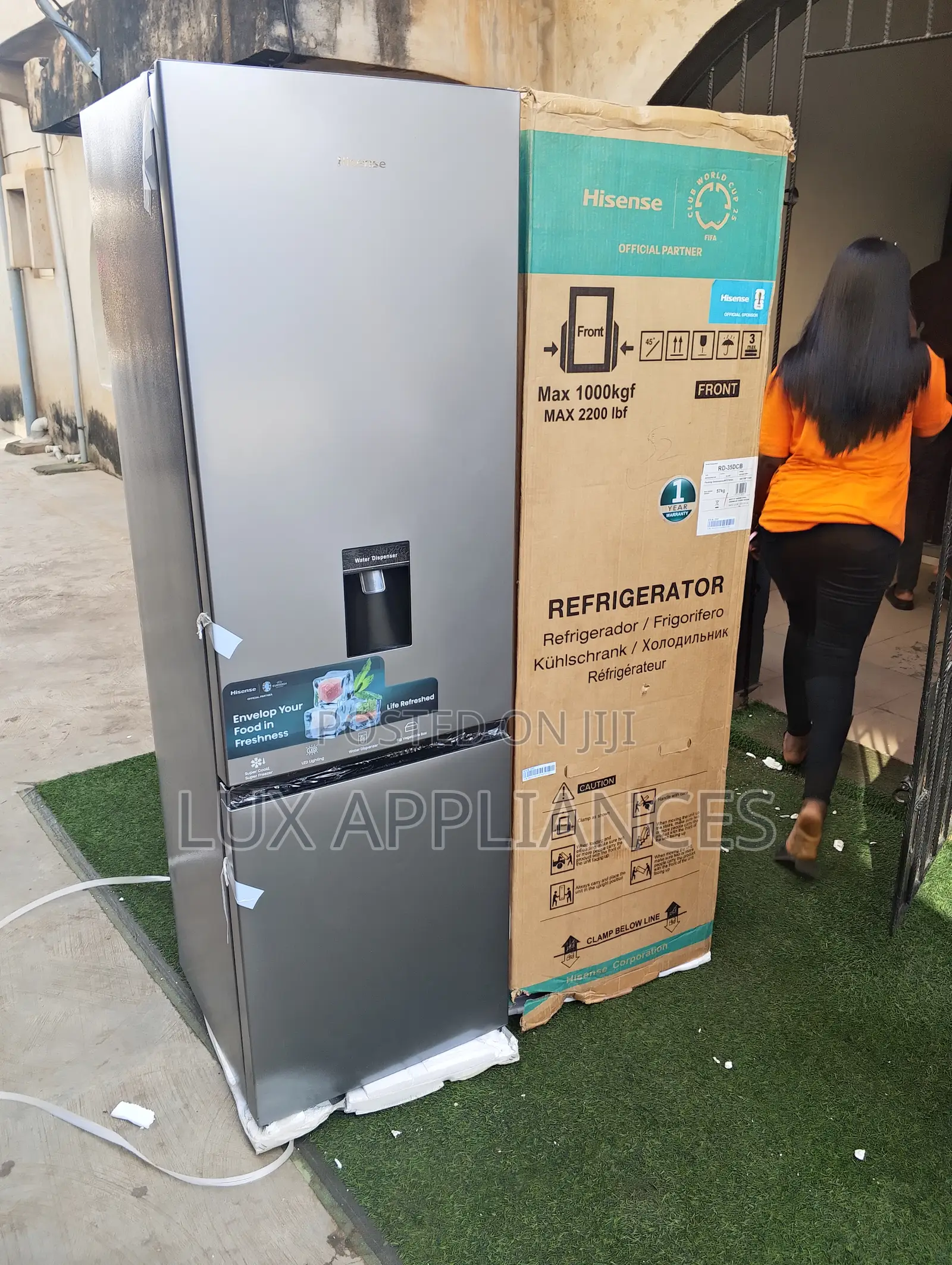 Hisense 264l Refrigerator With Easy Storage Compartments